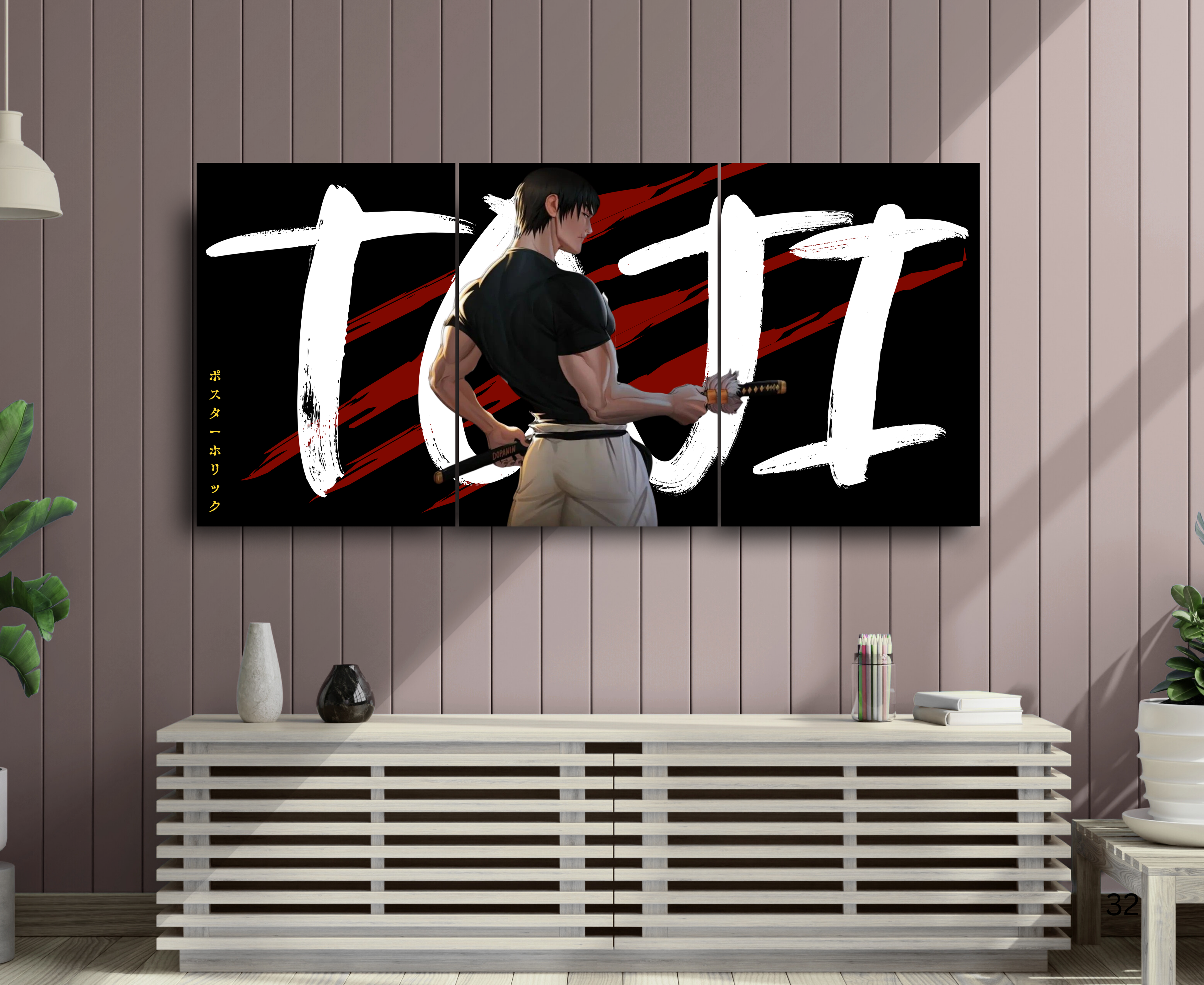 TOJI FUSHIGURO | JUJUTSU KAISEN | ANIME Set | 3 piece set